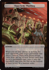 Chaos is My Plaything (Full Art) [Duskmourn: Archenemy] | Odin's Place