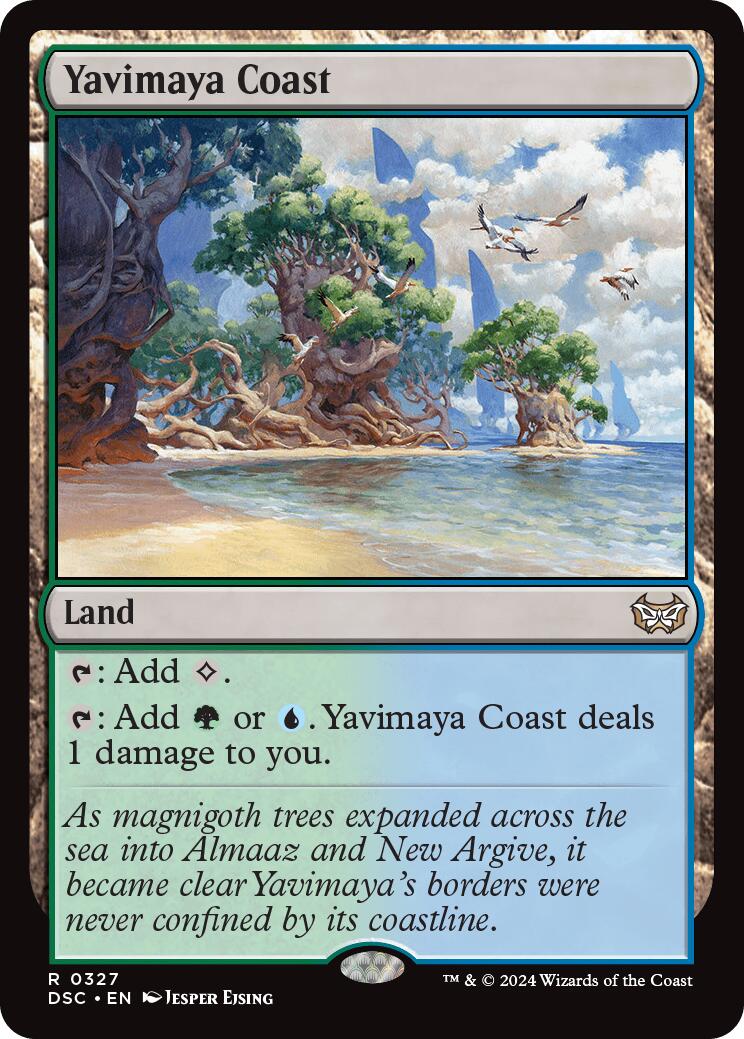Yavimaya Coast [Duskmourn: House of Horror Commander] | Odin's Place