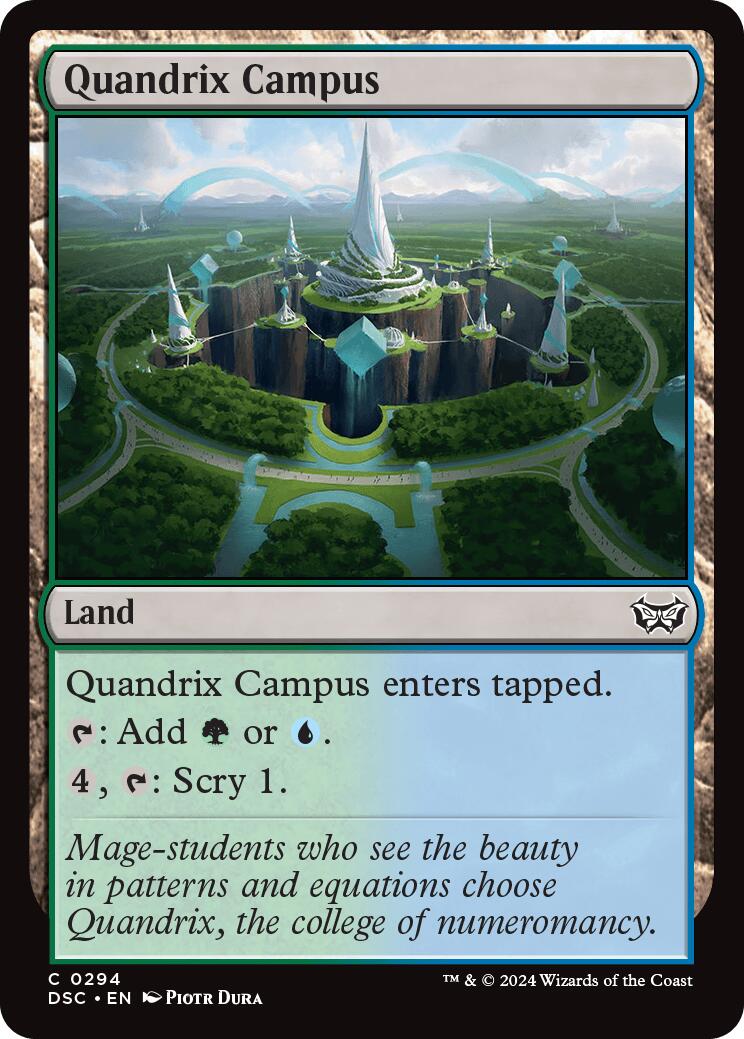 Quandrix Campus [Duskmourn: House of Horror Commander] | Odin's Place