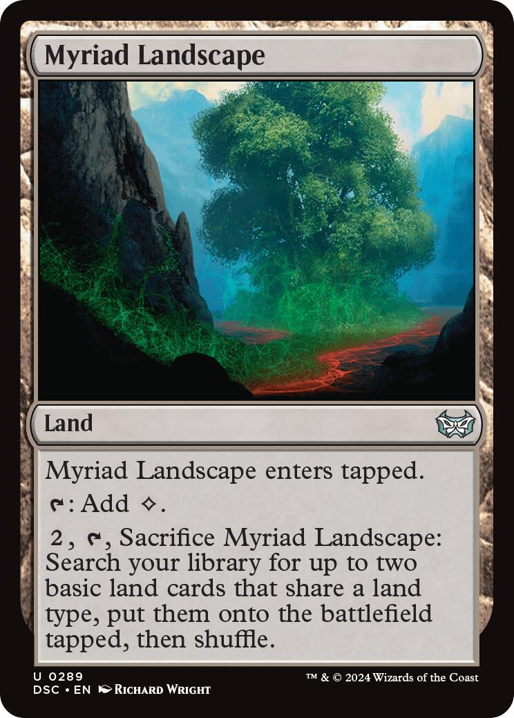 Myriad Landscape [Duskmourn: House of Horror Commander] | Odin's Place