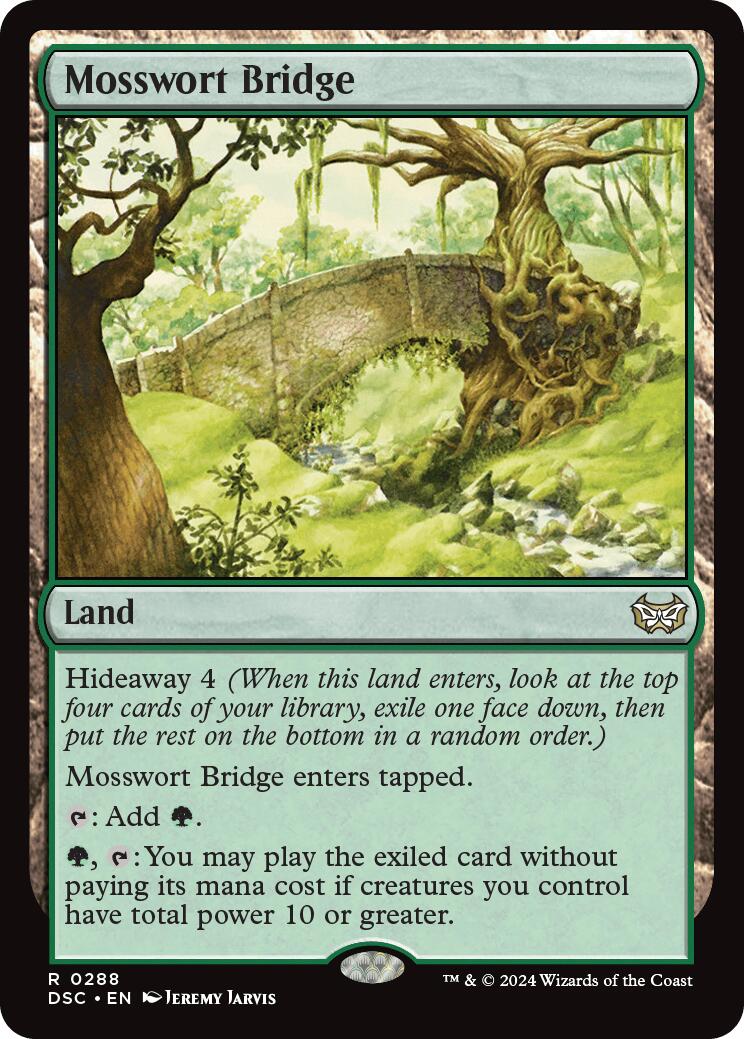 Mosswort Bridge [Duskmourn: House of Horror Commander] | Odin's Place