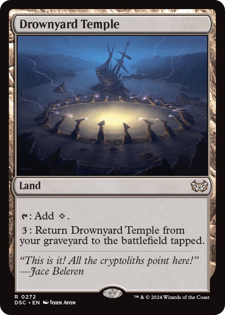 Drownyard Temple [Duskmourn: House of Horror Commander] | Odin's Place