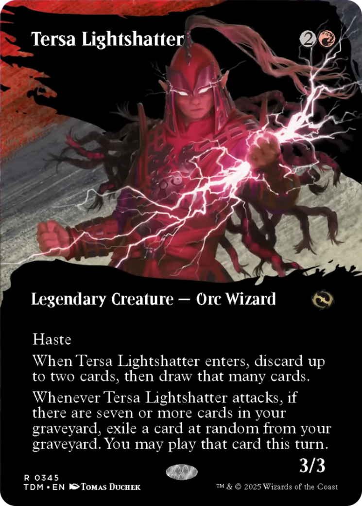 Tersa Lightshatter (Borderless) [Tarkir: Dragonstorm] | Odin's Place