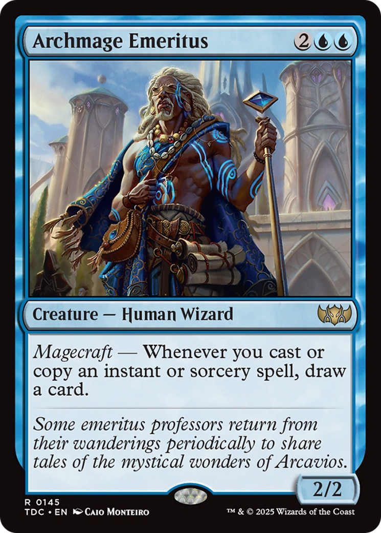 Archmage Emeritus [Tarkir: Dragonstorm Commander] | Odin's Place