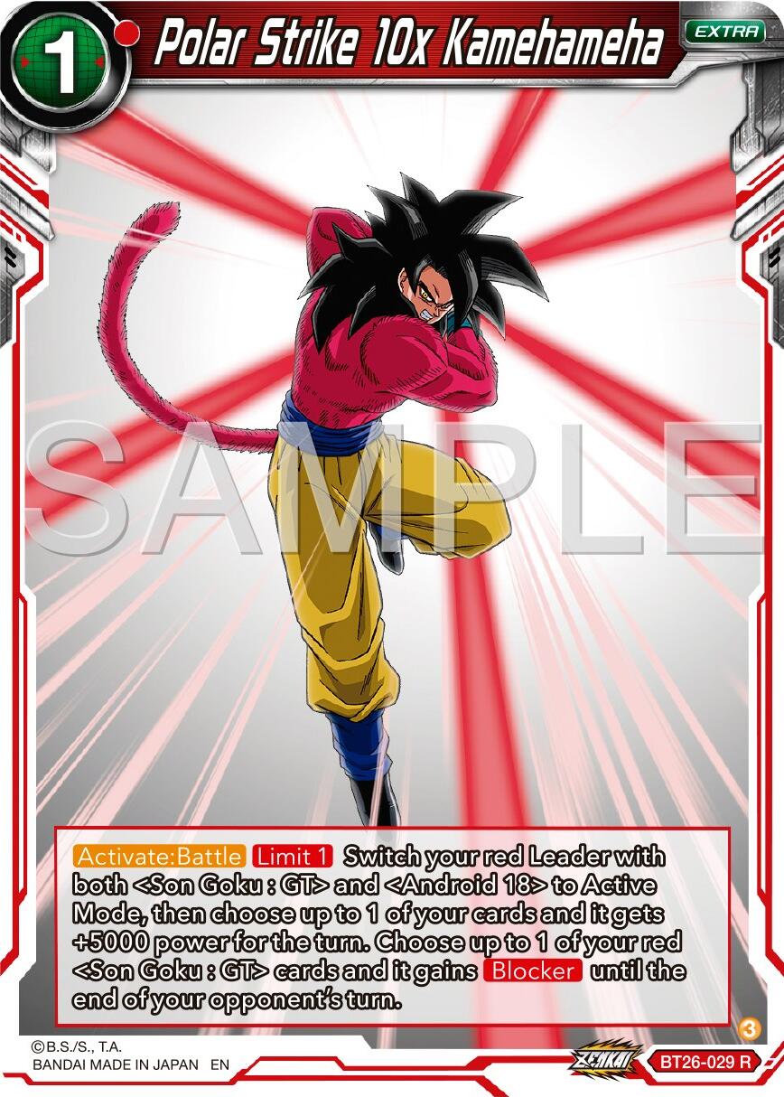Polar Strike 10x Kamehameha (BT26-029) [Ultimate Advent] | Odin's Place