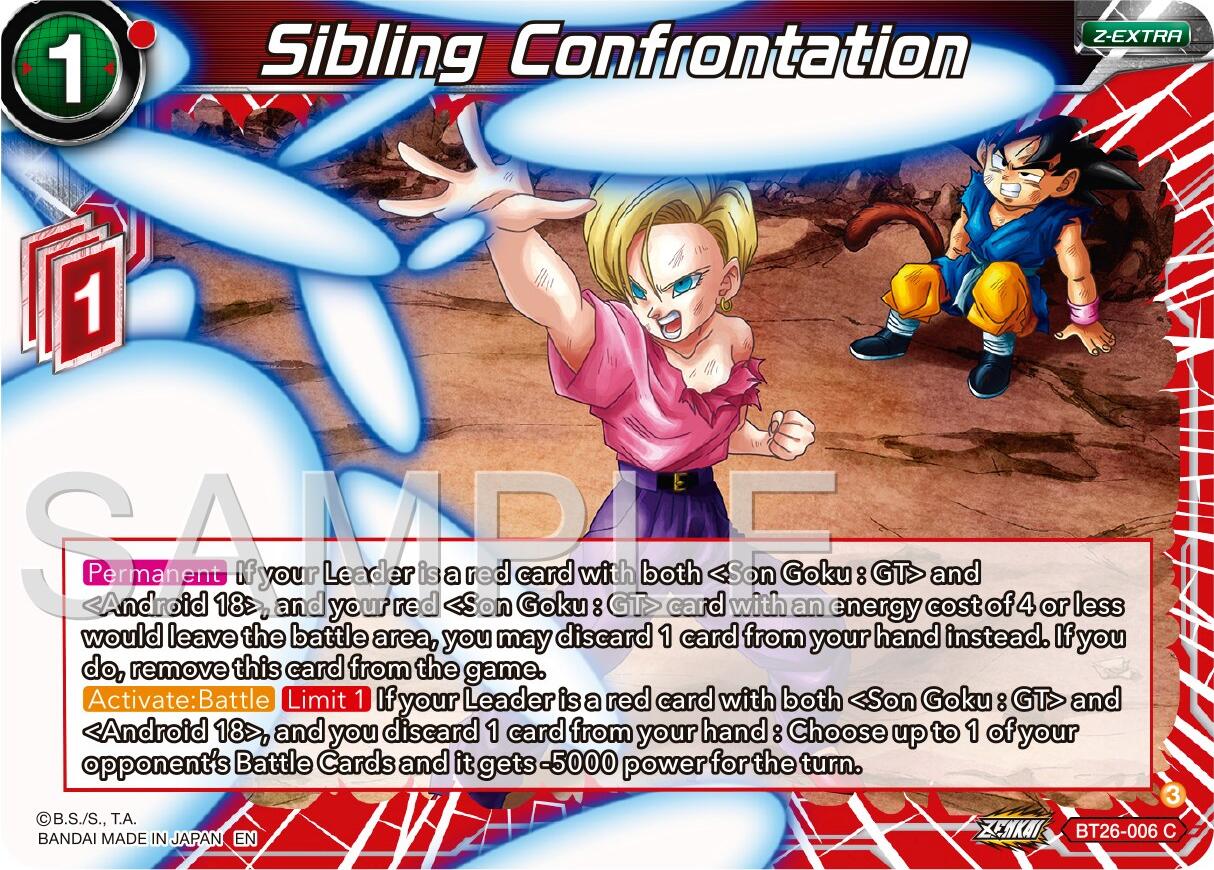 Sibling Confrontation (BT26-006) [Ultimate Advent] | Odin's Place