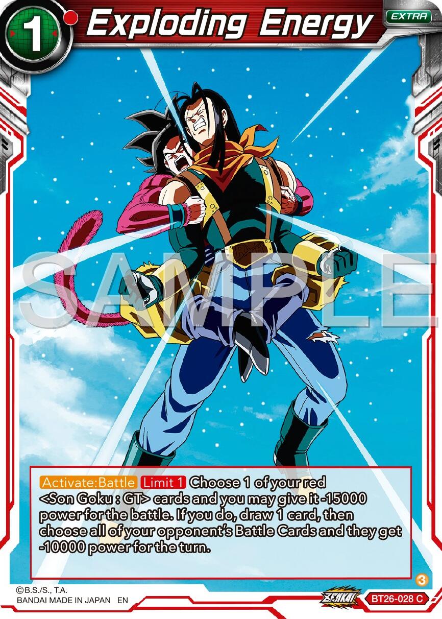 Exploding Energy (BT26-028) [Ultimate Advent] | Odin's Place