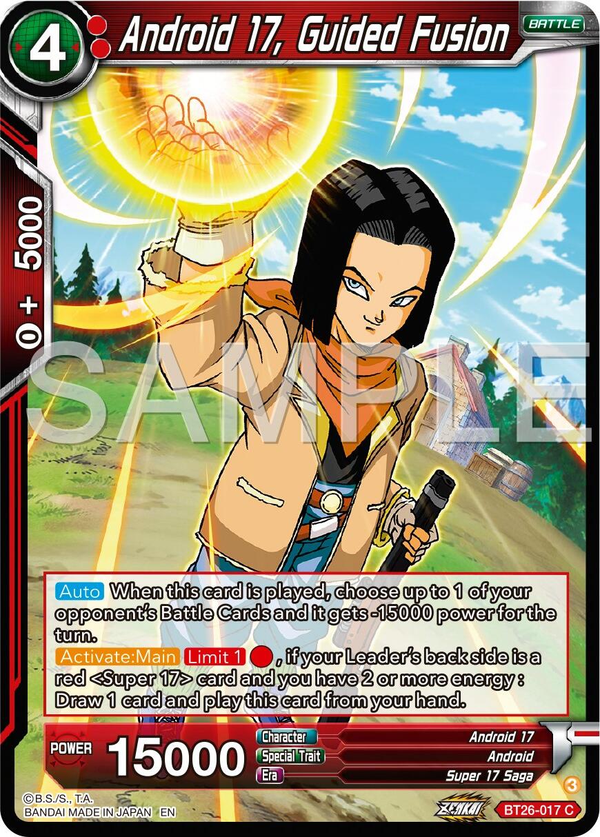 Android 17, Guided Fusion (BT26-017) [Ultimate Advent] | Odin's Place