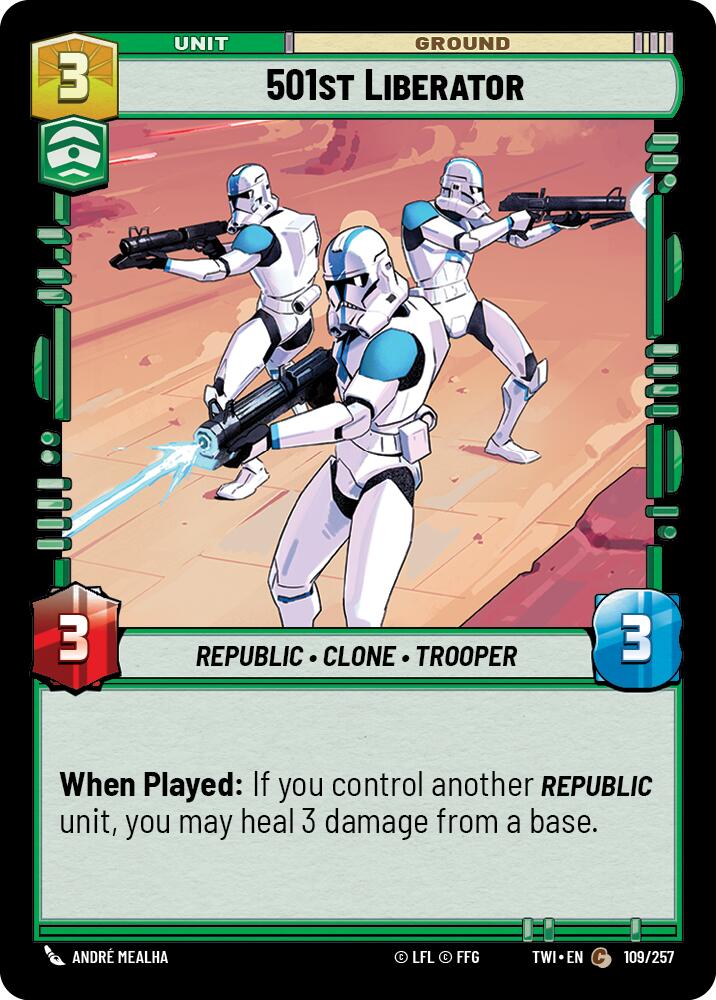 501st Liberator (109/257) (109/257) [Twilight of the Republic] | Odin's Place
