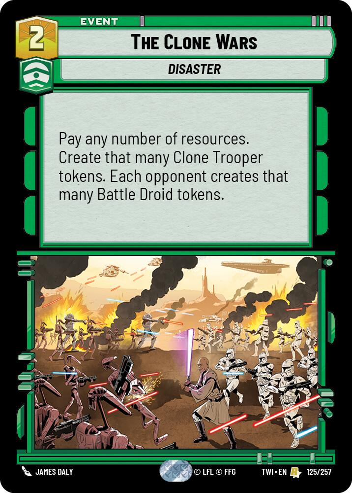 The Clone Wars (125/257) (125/257) [Twilight of the Republic] | Odin's Place