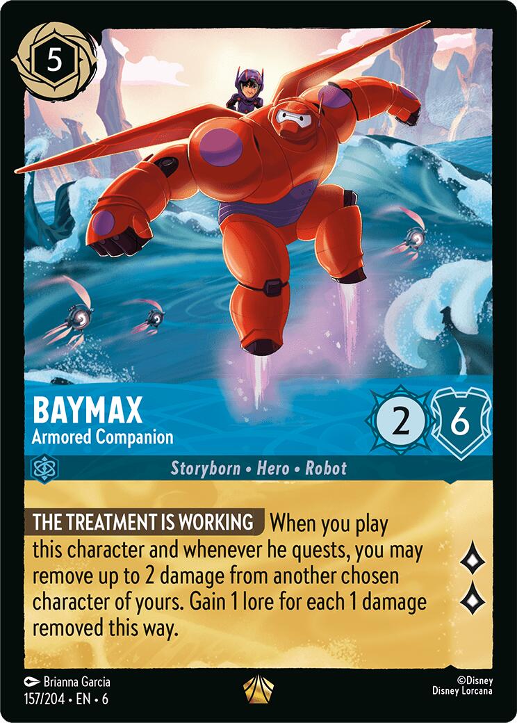 Baymax - Armored Companion (157/204) [Azurite Sea] | Odin's Place