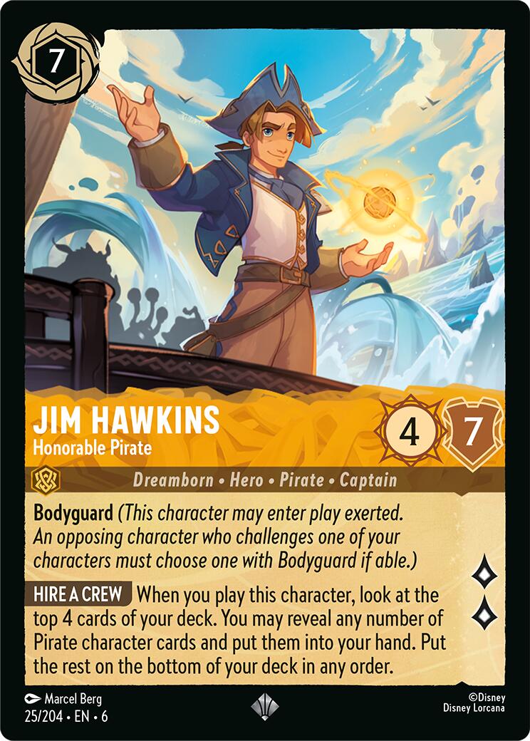 Jim Hawkins - Honorable Pirate (25/204) [Azurite Sea] | Odin's Place