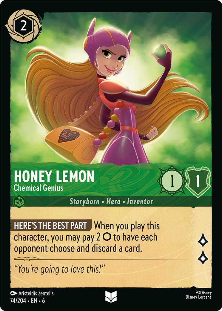 Honey Lemon - Chemical Genius (74/204) [Azurite Sea] | Odin's Place