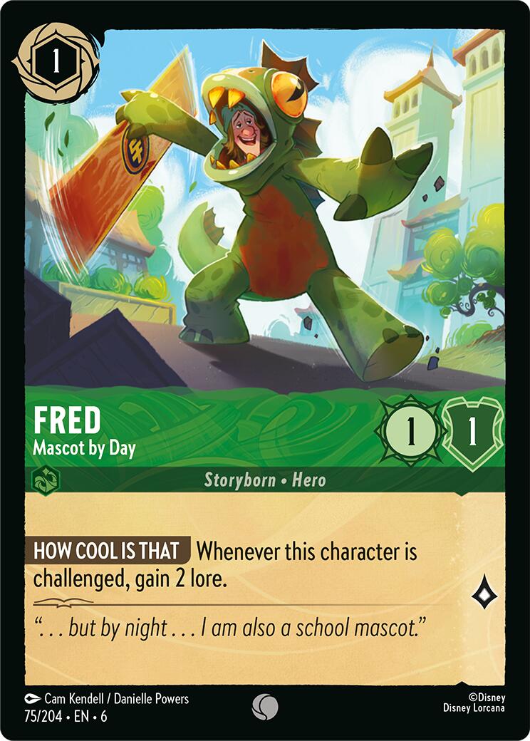 Fred - Mascot by Day (75/204) [Azurite Sea] | Odin's Place