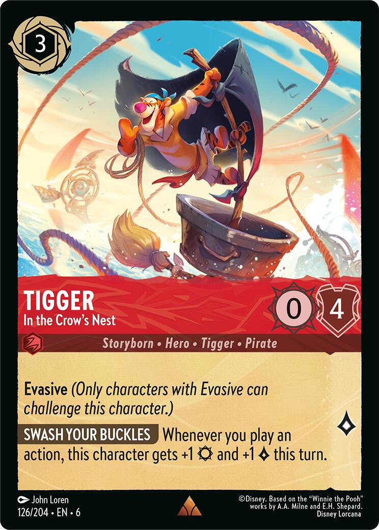 Tigger - In the Crow's Nest (126/204) [Azurite Sea] | Odin's Place