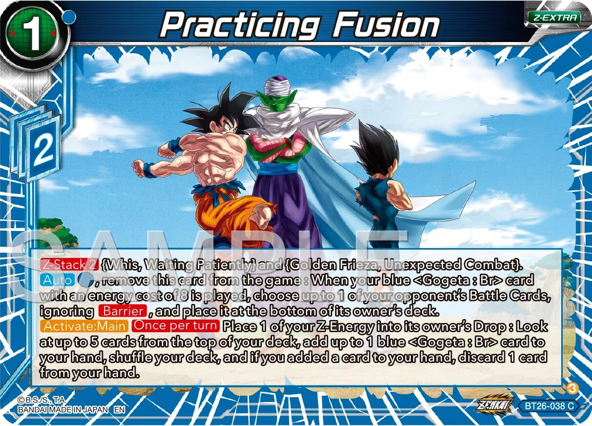Practicing Fusion (BT26-038) [Ultimate Advent] | Odin's Place