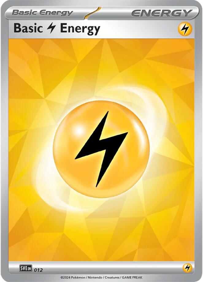 Basic Lightning Energy (012) [Scarlet & Violet: Stellar Crown] | Odin's Place