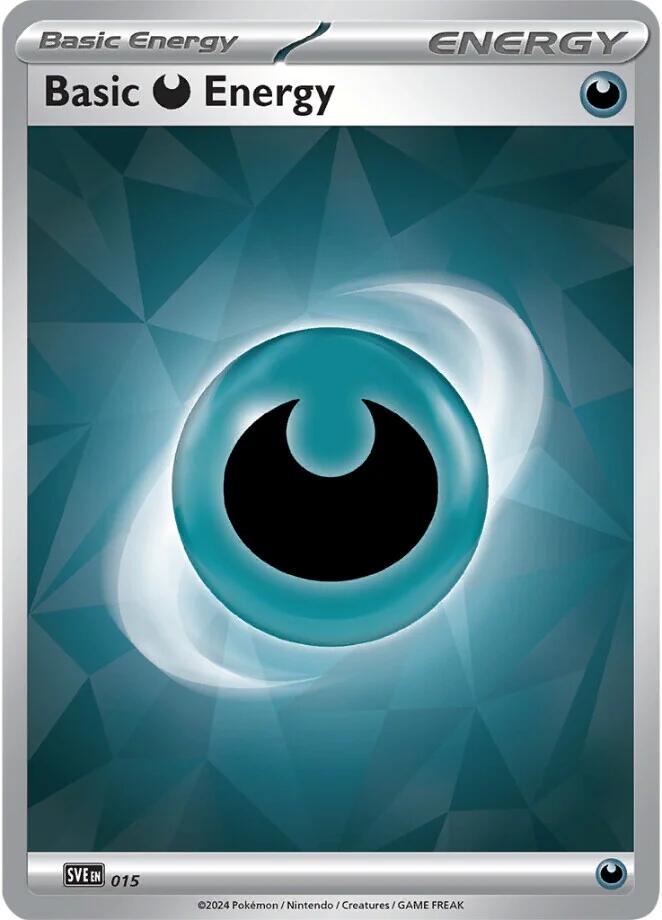 Basic Darkness Energy (015)(Holo) [Scarlet & Violet: Stellar Crown] | Odin's Place