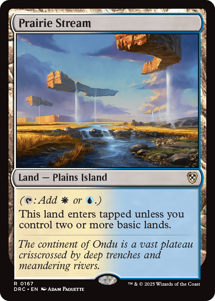 Prairie Stream [Aetherdrift Commander] | Odin's Place