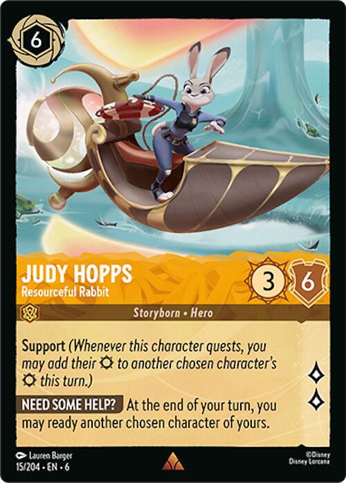 Judy Hopps - Resourceful Rabbit (15/204) [Azurite Sea] | Odin's Place