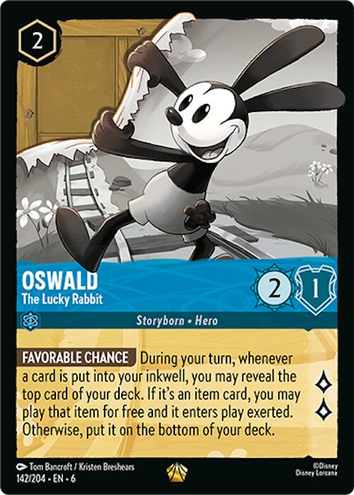 Oswald - The Lucky Rabbit (142/204) [Azurite Sea] | Odin's Place