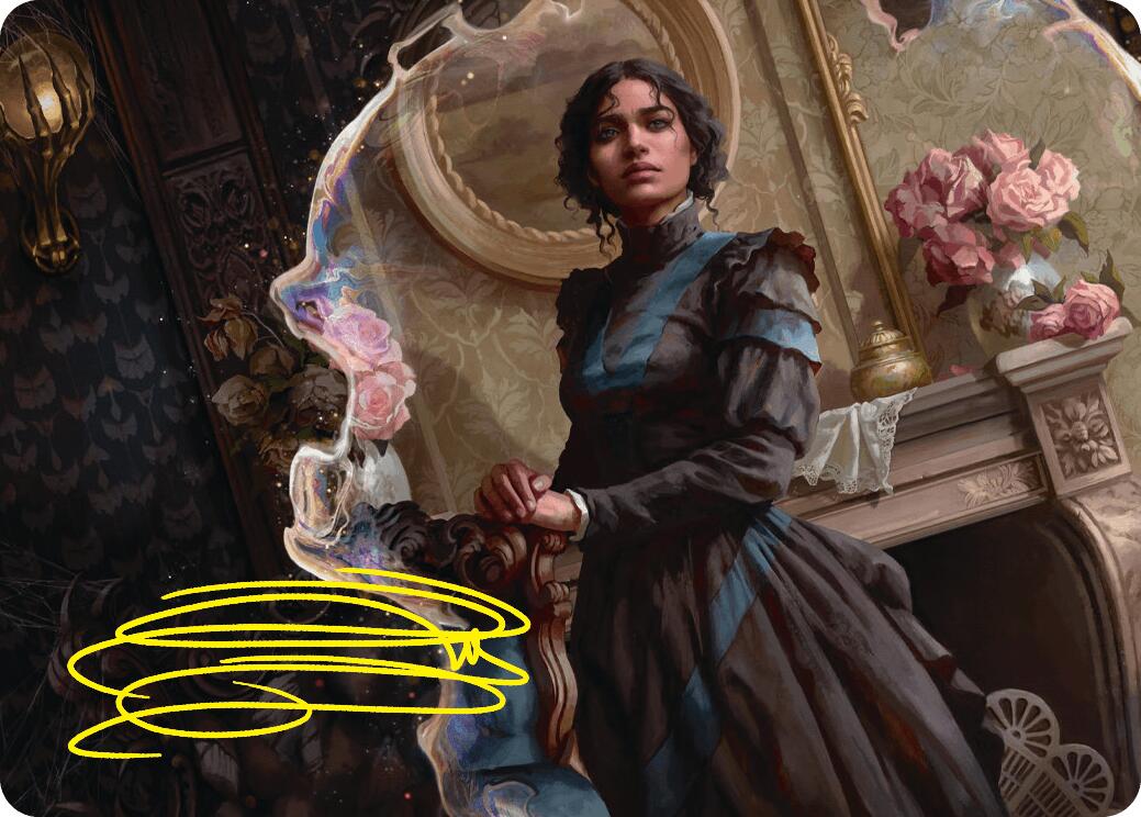 Marina Vendrell Art Card (Gold-Stamped Signature) [Duskmourn: House of Horror Art Series] | Odin's Place