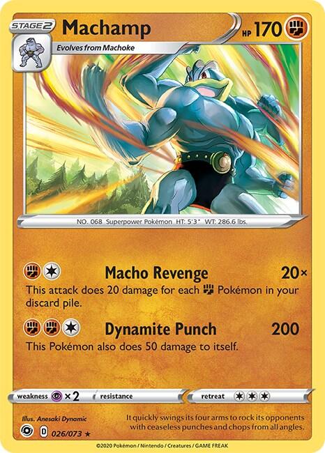 Machamp (26/73) (Intro Deck) [Sword & Shield: Champion's Path] | Odin's Place