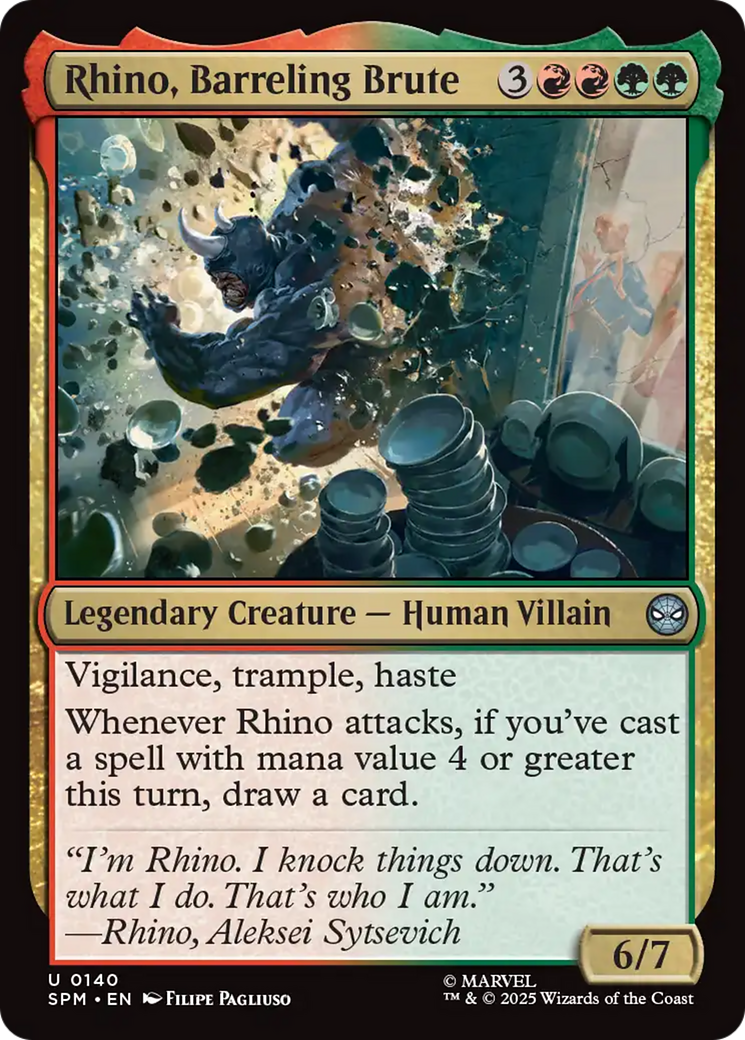 Rhino, Barreling Brute [Marvel's Spider-Man] | Odin's Place