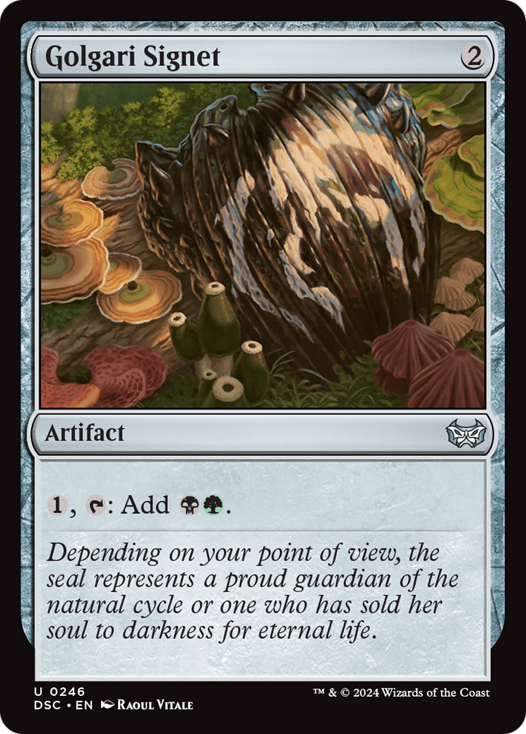 Golgari Signet [Duskmourn: House of Horror Commander] | Odin's Place