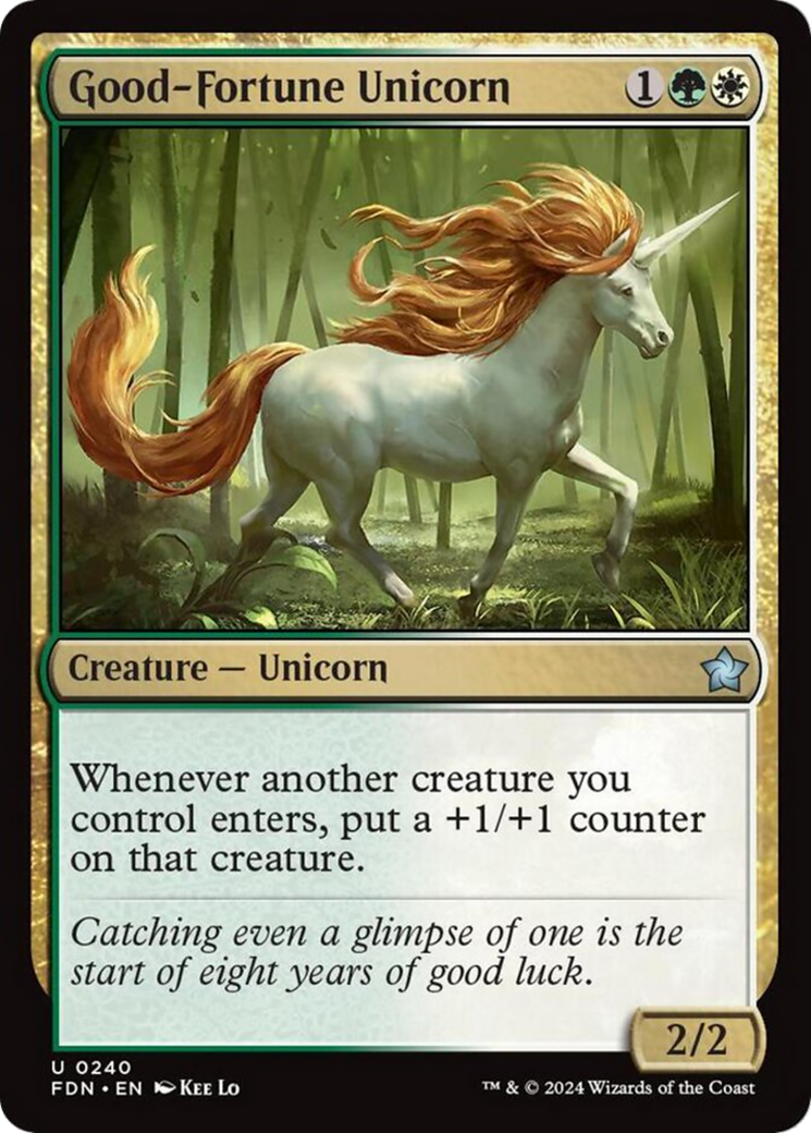 Good-Fortune Unicorn [Foundations] | Odin's Place
