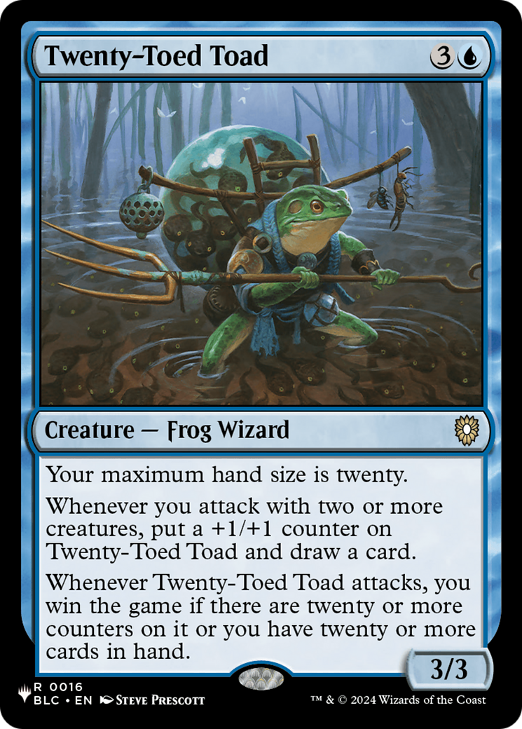 Twenty-Toed Toad [The List] | Odin's Place
