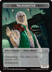 Shapeshifter // Insect (0022) Double-Sided Token [Duskmourn: House of Horror Commander Tokens] | Odin's Place