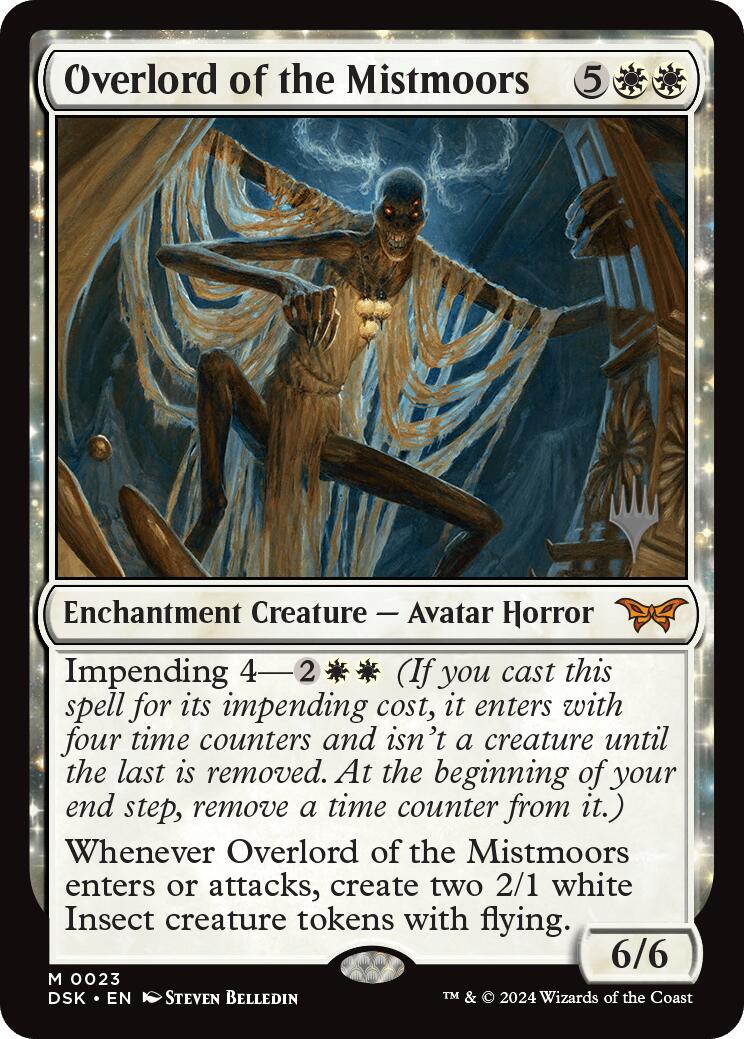 Overlord of the Mistmoors (Promo Pack) [Duskmourn: House of Horror Promos] | Odin's Place