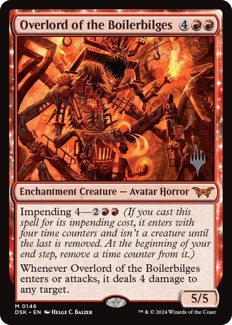 Overlord of the Boilerbilges (Promo Pack) [Duskmourn: House of Horror Promos] | Odin's Place
