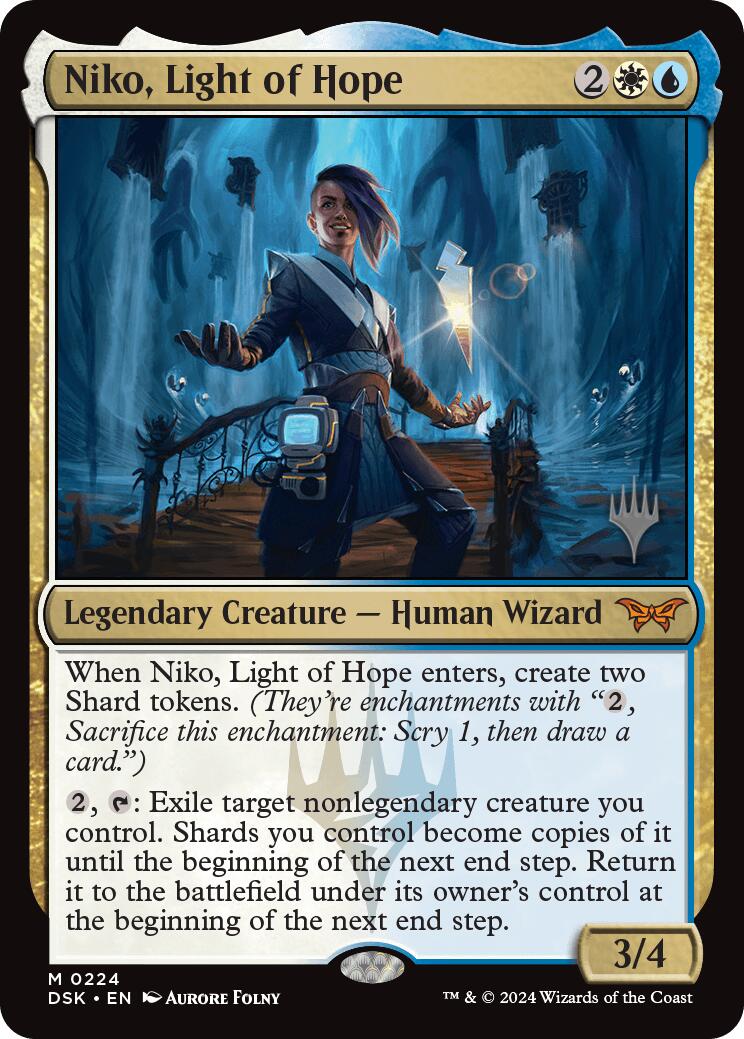 Niko, Light of Hope (Promo Pack) [Duskmourn: House of Horror Promos] | Odin's Place
