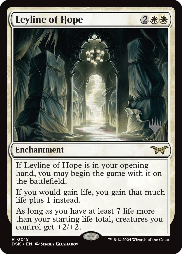 Leyline of Hope (Promo Pack) [Duskmourn: House of Horror Promos] | Odin's Place