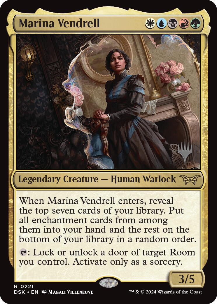 Marina Vendrell (Promo Pack) [Duskmourn: House of Horror Promos] | Odin's Place