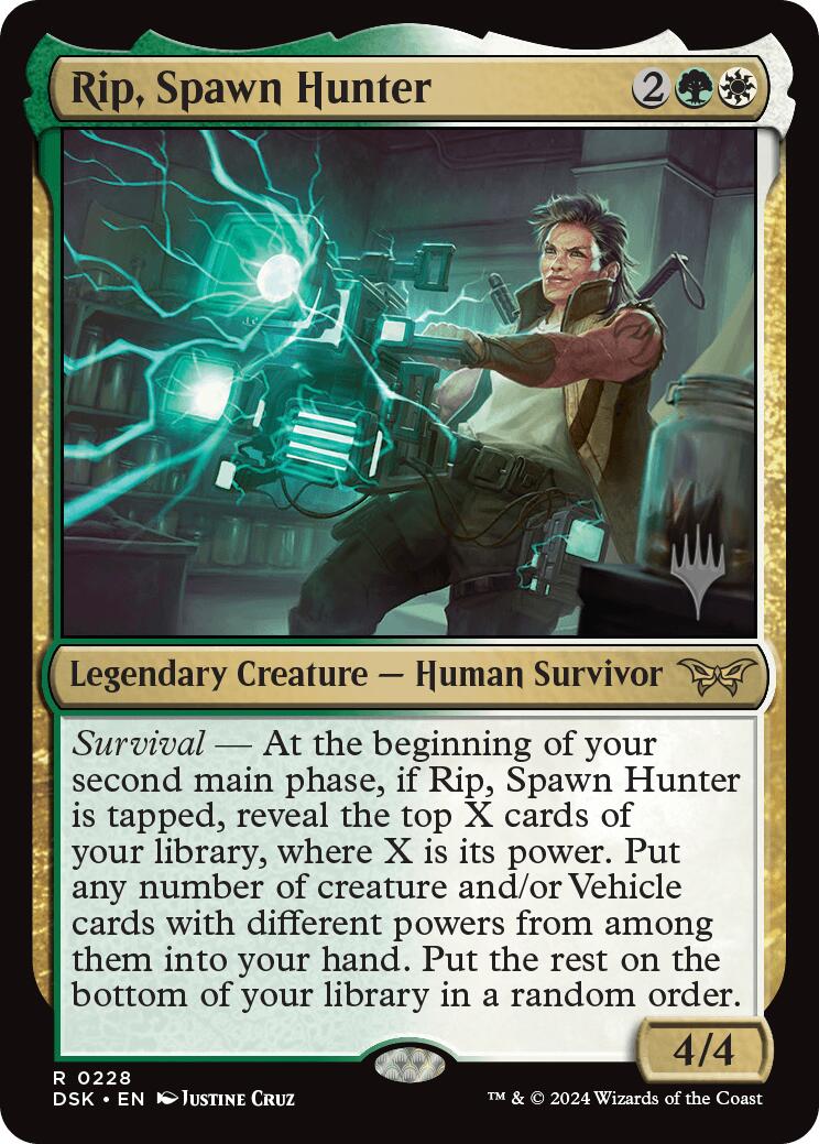 Rip, Spawn Hunter (Promo Pack) [Duskmourn: House of Horror Promos] | Odin's Place