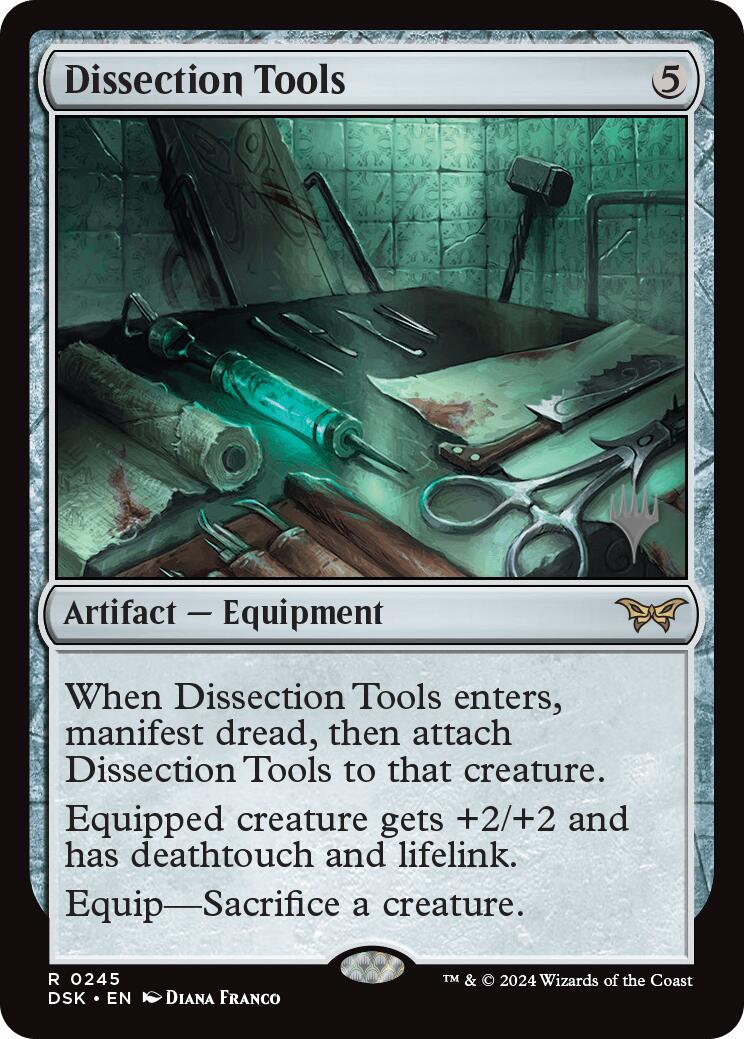 Dissection Tools (Promo Pack) [Duskmourn: House of Horror Promos] | Odin's Place