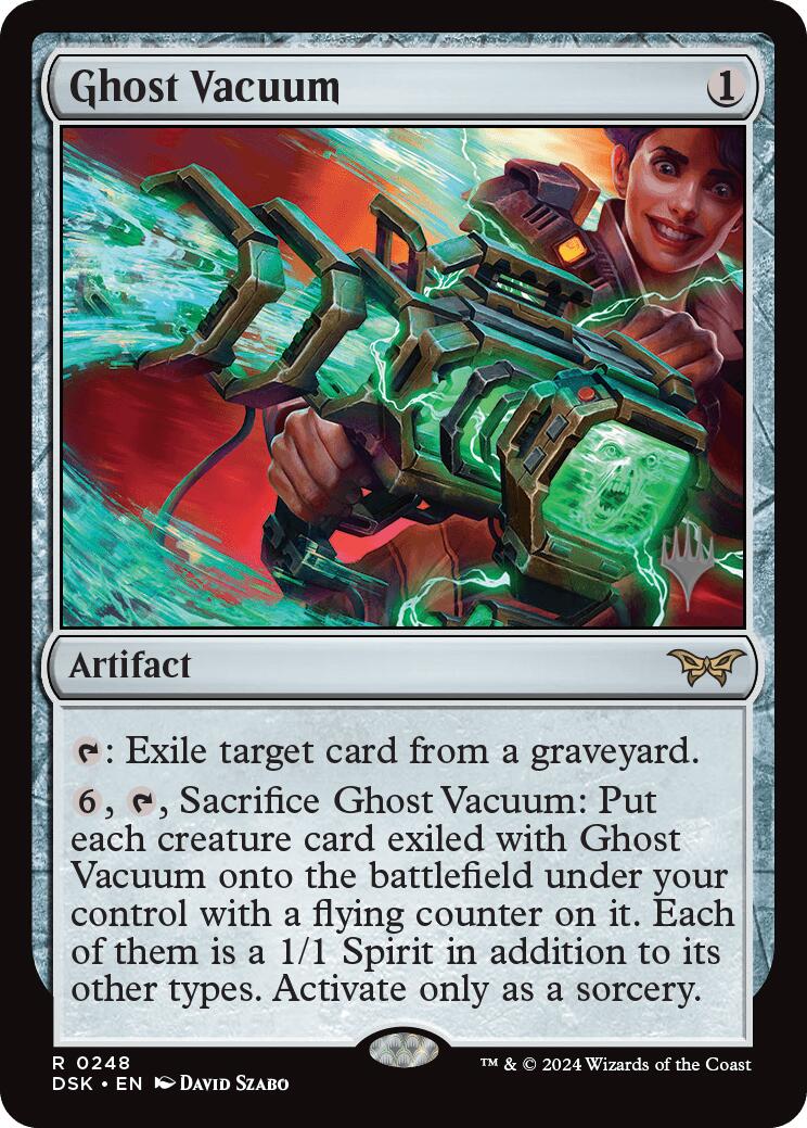 Ghost Vacuum (Promo Pack) [Duskmourn: House of Horror Promos] | Odin's Place