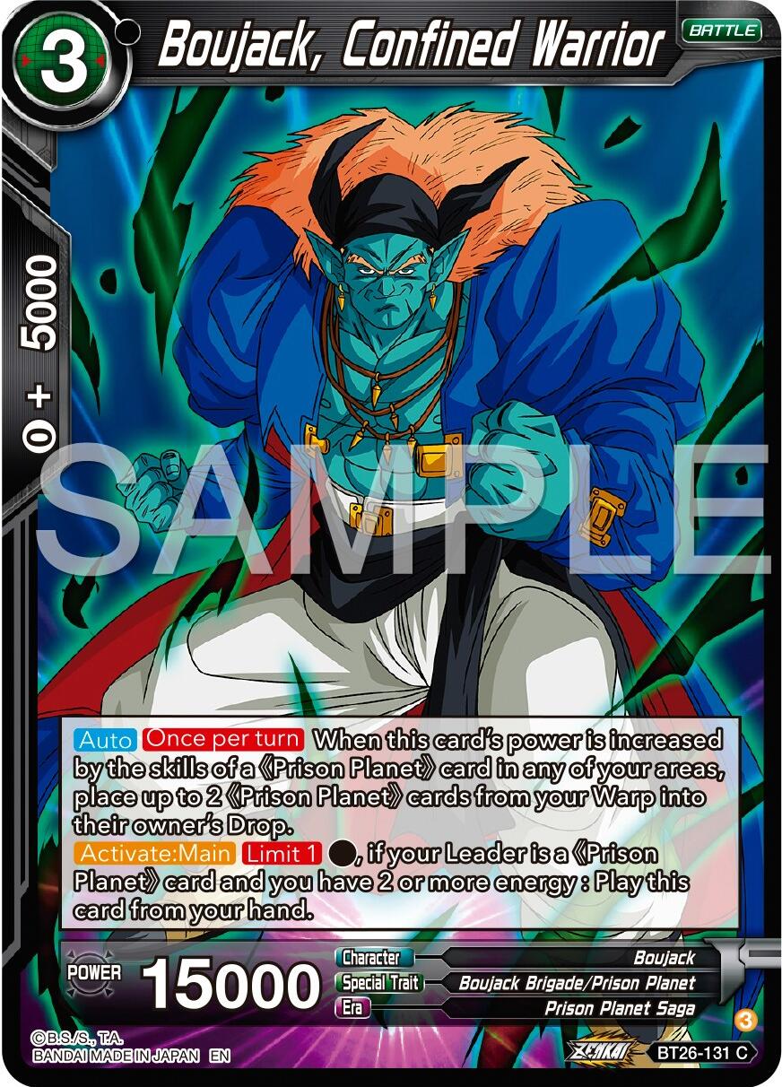 Boujack, Confined Warrior (BT26-131) [Ultimate Advent] | Odin's Place