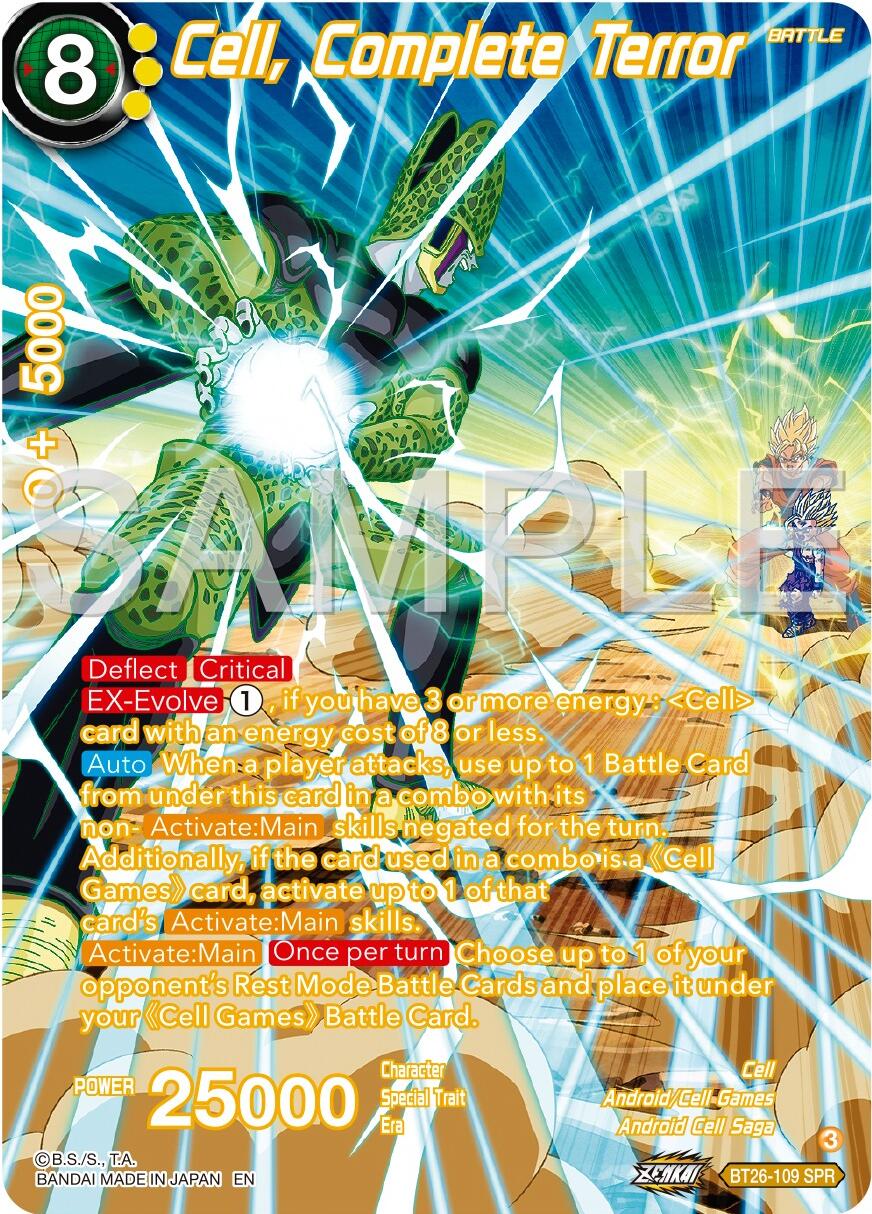 Cell, Complete Terror (SPR) (BT26-109) [Ultimate Advent] | Odin's Place