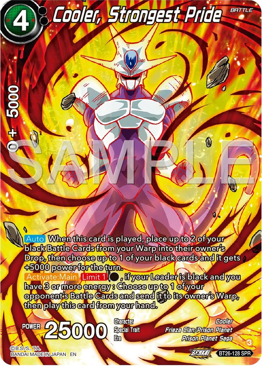 Cooler, Strongest Pride (SPR) (BT26-128) [Ultimate Advent] | Odin's Place