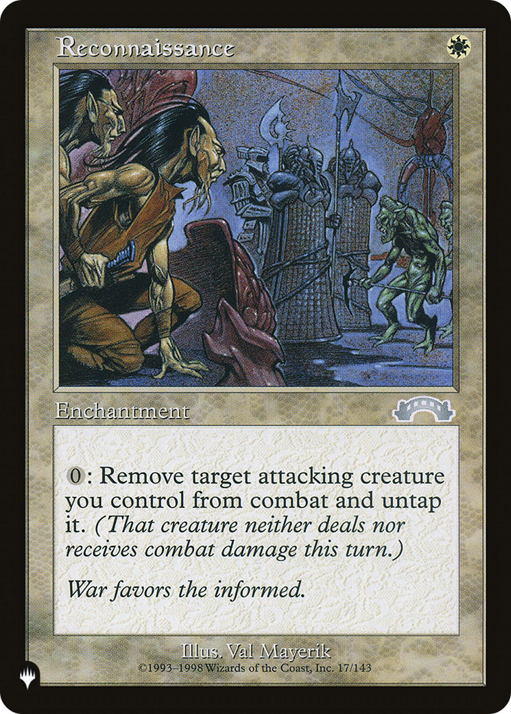 Reconnaissance [The List] | Odin's Place