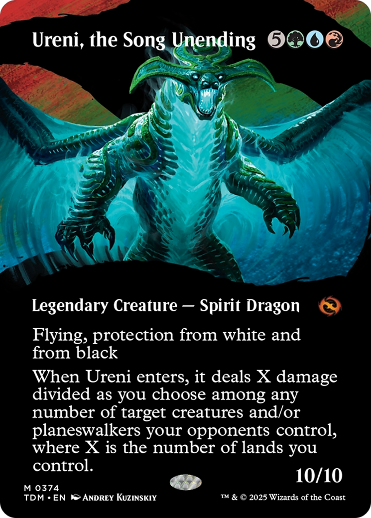 Ureni, the Song Unending (Borderless) [Tarkir: Dragonstorm] | Odin's Place