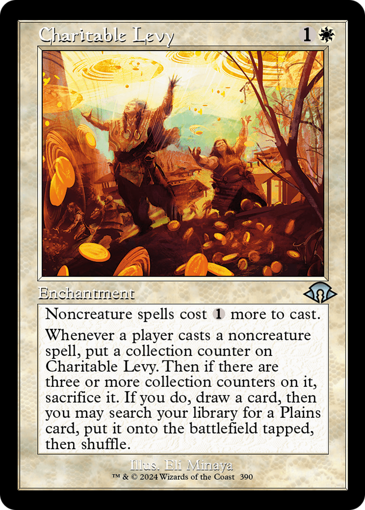 Charitable Levy (Retro) [Modern Horizons 3] | Odin's Place