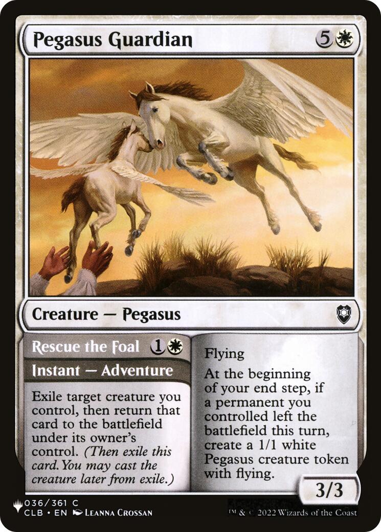 Pegasus Guardian [The List] | Odin's Place