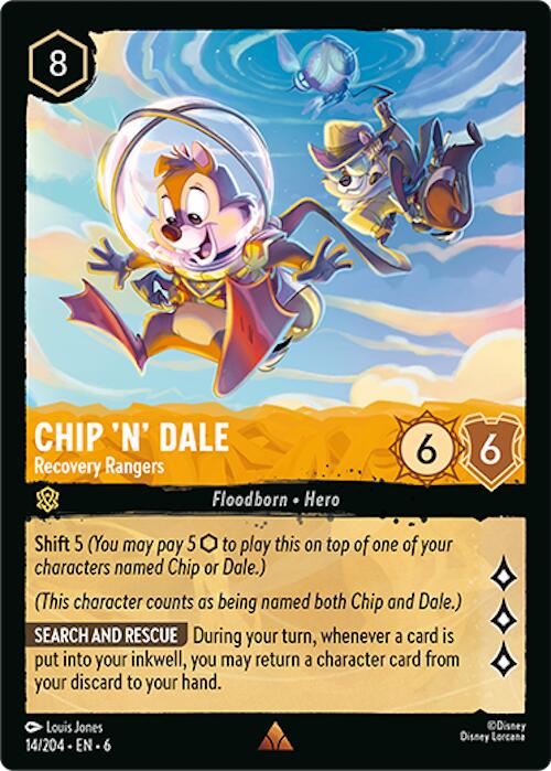 Chip 'n' Dale - Recovery Rangers (14/204) [Azurite Sea] | Odin's Place