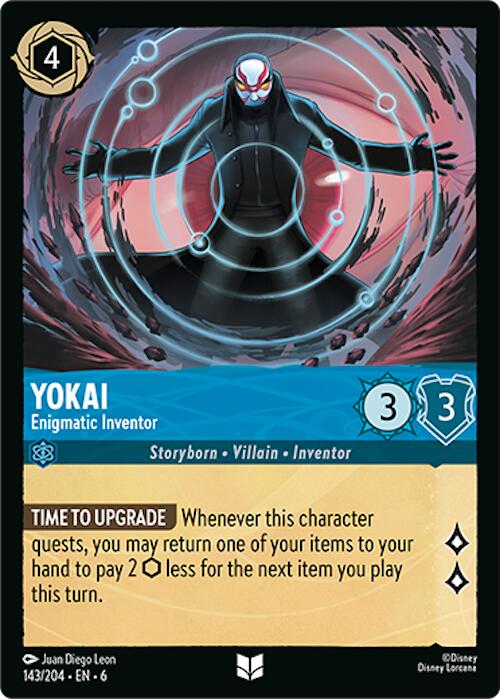 Yokai - Enigmatic Inventor (143/204) [Azurite Sea] | Odin's Place