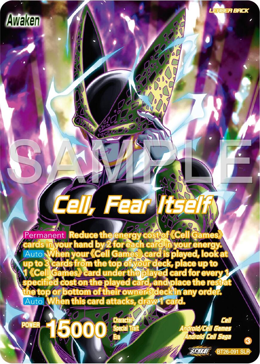 Cell // Cell, Fear Itself (Alternate Art) (BT26-091) [Ultimate Advent] | Odin's Place